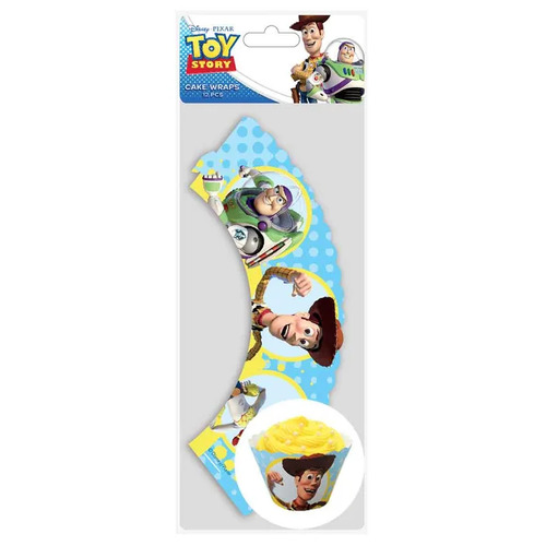 Toy Story - Cupcake Wraps 12 Pack