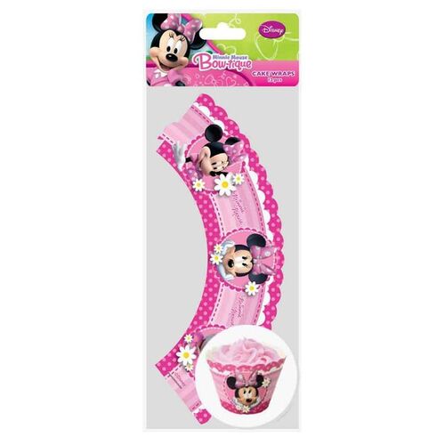 Minnie Mouse  - Cupcake Wraps 12 Pack