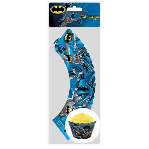 Batman - Cupcake Wraps 12 Pack