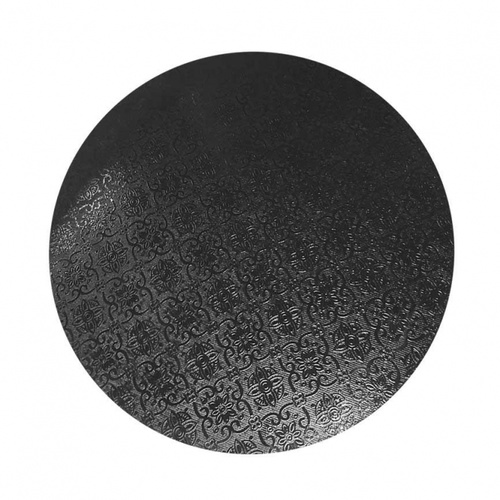 MDF Cake Board Black 11 Inch Round 6mm