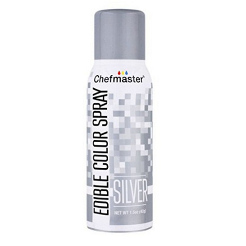 Chefmaster Silver Edible Colour Spray - 42g