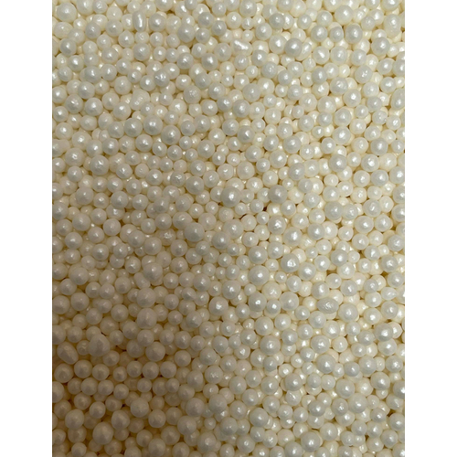 Sugar Pearls 2-3mm White - 20g