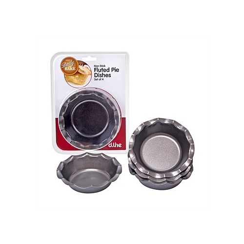 Fluted Pie Dish 12.5cm Set Of 4