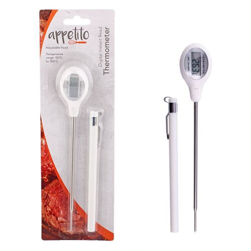 Appetito Compact Digital Instant Read Thermometer 