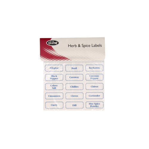 Herb & Spice Labels (45 Per Pkt)