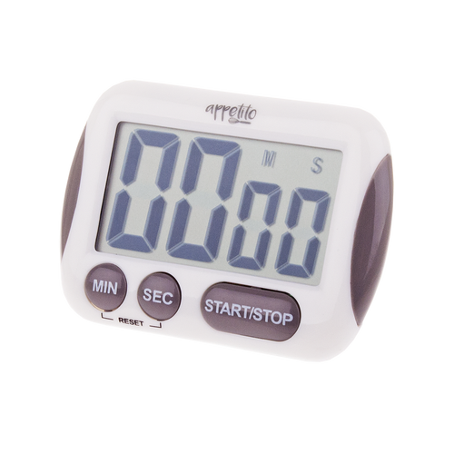 Digital Timer 100 Minutes With Large Display White