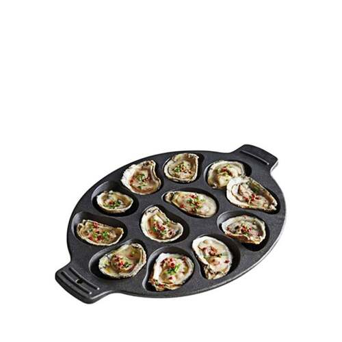CAST IRON OYSTER PAN