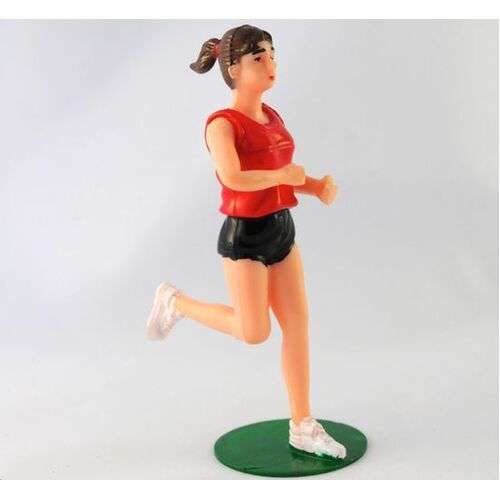 Jogging Girl Decoration 10cm