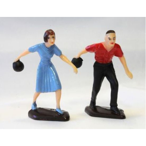 Ten Pin Bowls Pair 60mm