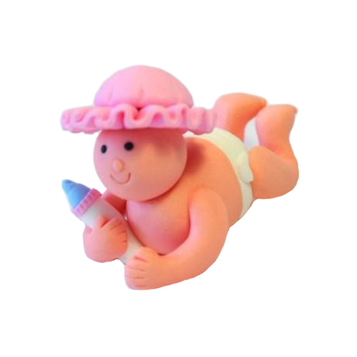 Pink clay dough Baby 50mm
