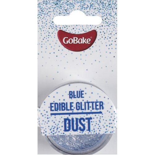Go Bake Edible Glitter Dust Blue 2g