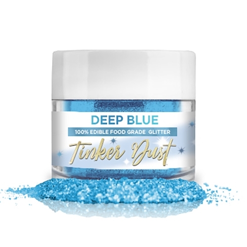 Bakell Deep Blue Tinker Dust 4g | Vibrant Edible Glitter