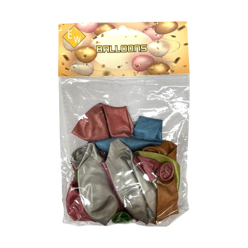 Balloons Metallic Mix Set 15pc