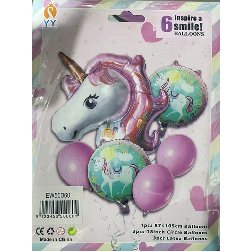 unicorn Balloon Set