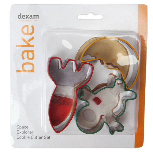 DEXAM SPACE EXPLORER COOKIE CUTTER SET