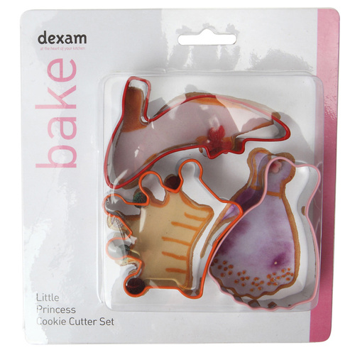 DEXAM LITTLE PRINCESS COOKIE CUTTER SET