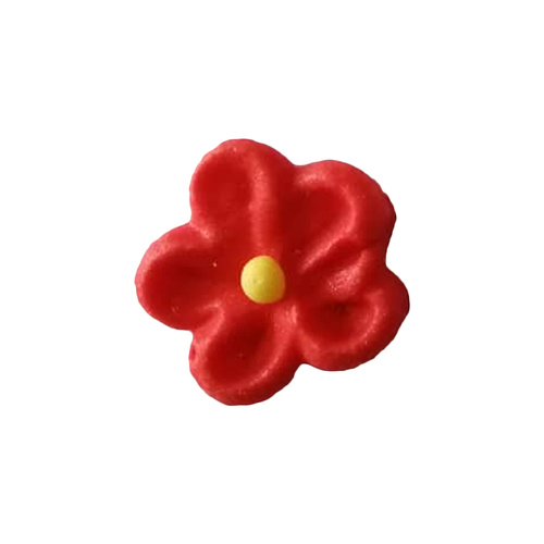 Small 5 Petal Flower Red