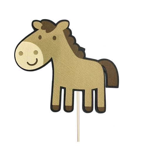 Horse Cake Topper