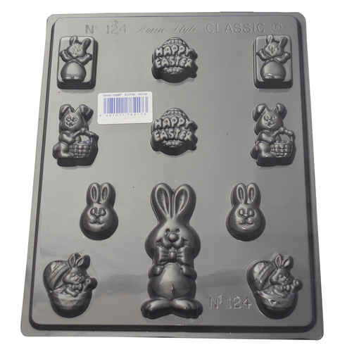 Home Style Chocolates Bunny Variety Chocolate Mould