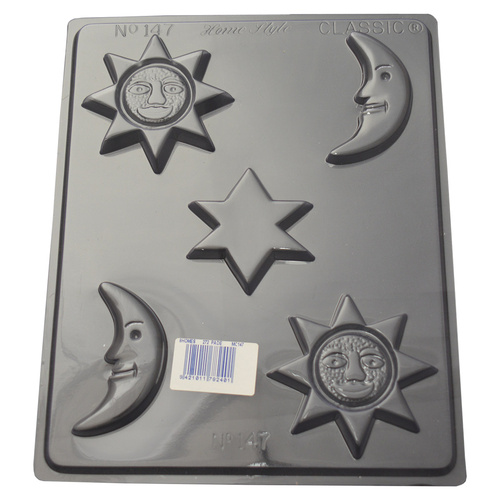 Home Style Chocolates Sun Moon Star Chocolate Mould