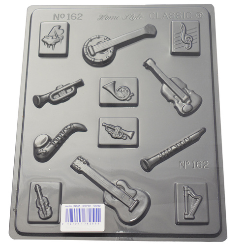 Home Style Chocolates Musical Instruments Chocolate Mould