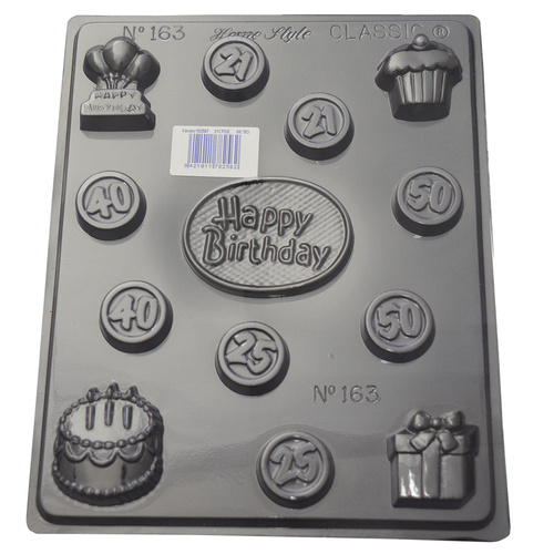 Home Style Chocolates Happy Birthday Chocolate Mould