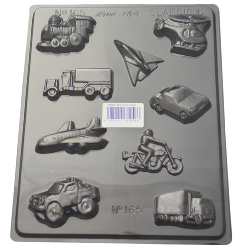 Home Style Chocolates Cars Trucks Planes Chocolate Mould