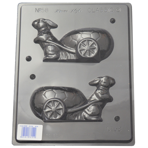Home Style Chocolates Rabbit & Cart Chocolate Mould