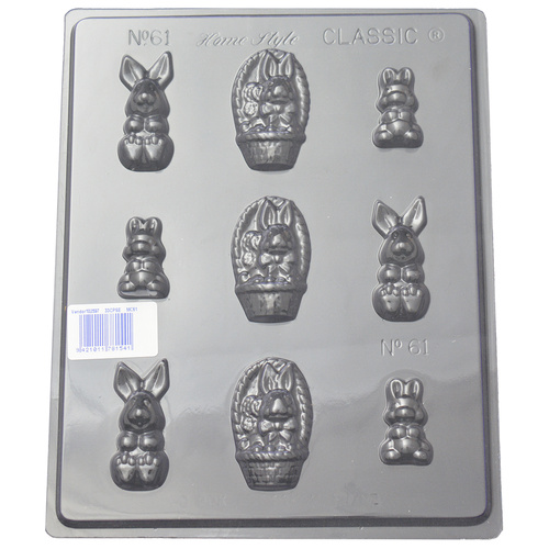 Home Style Chocolates Rabbits Small Chocolate Mould