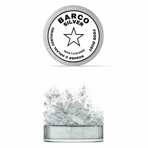 Barco White Label Paint Or Dust 10ml - Silver