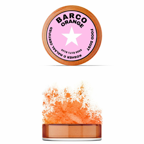 Barco Lilac Label Paint Or Dust 10ml - Orange