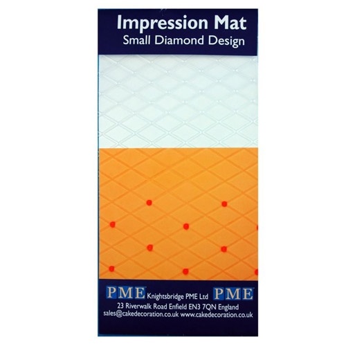 PME Small Diamond Impression Mat
