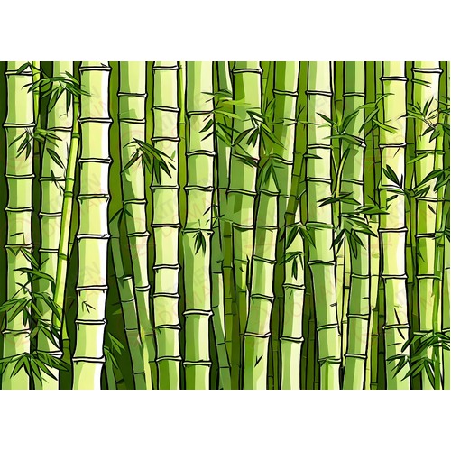 Bamboo Edible Image #01 - A4