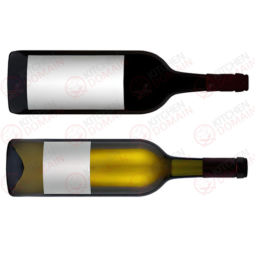 Wine Bottles Edible Image - A4 #1