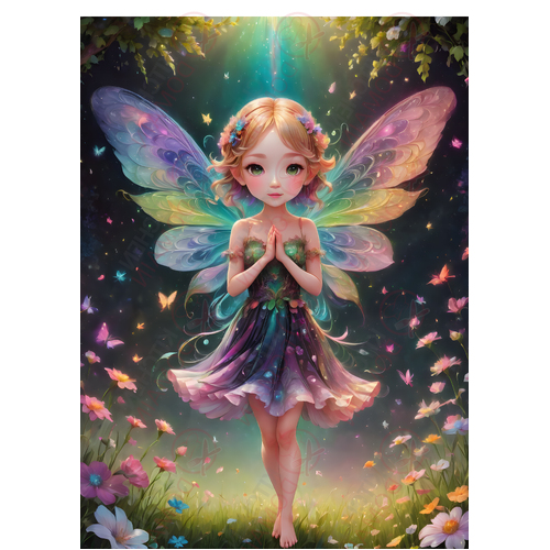 Fairy Edible Image #08 - A4