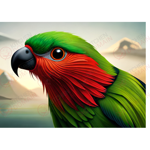 Parrot Edible Image #02 - A4