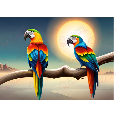 Parrot Edible Image #04 - A4