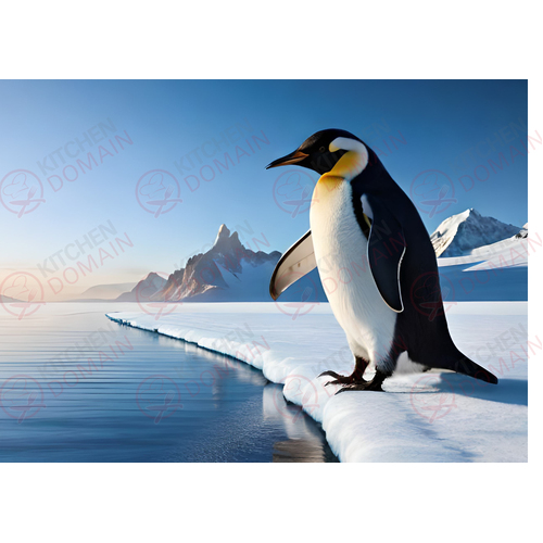 Penguin Edible Image #02 - A4
