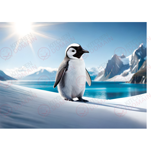 Penguin Edible Image #05 - A4