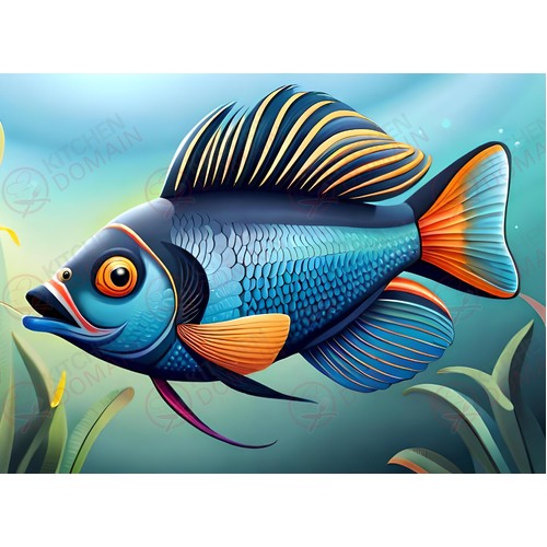 Tropical Fish Edible Image #9 - A4