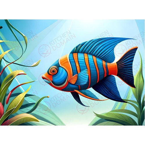 Tropical Fish Edible Image #14 - A4