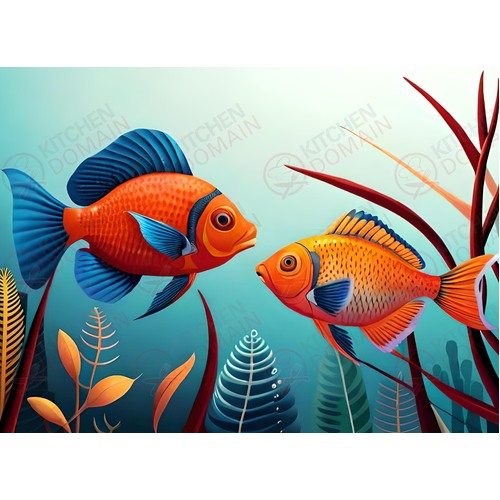 Tropical Fish Edible Image #17 - A4