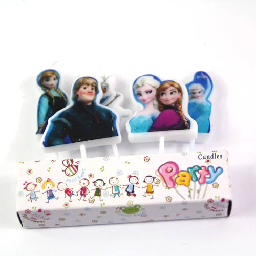 Frozen Cake Candles - 5 Pack