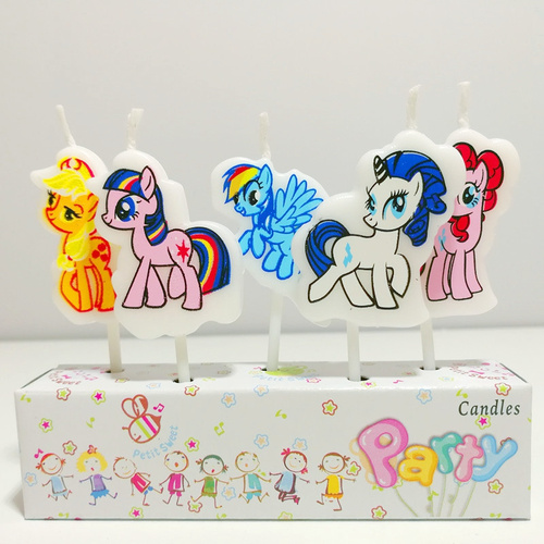 My Little Pony Candles - 5 Piece Set