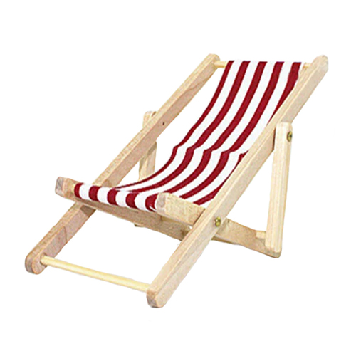 Red Beach Chair Decoration 