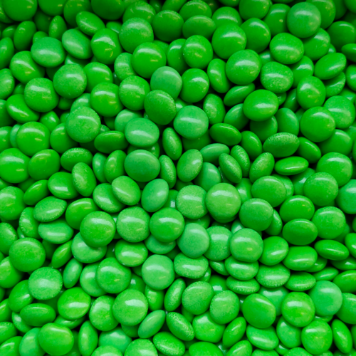 Green Chocolate Buttons - 20 grams