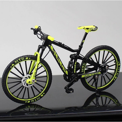 Road Bike Black & Yellow Decoration