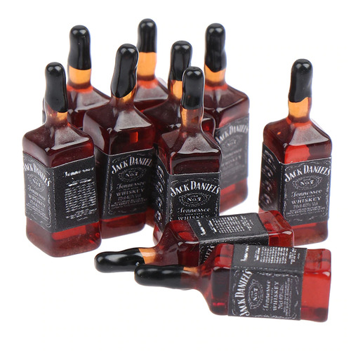 Jack Daniels Whiskey Medium Bottle Decoration