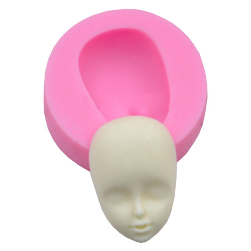 Face Silicone Mould #4