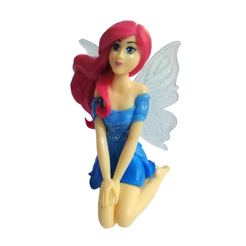 Blue Fairy Toy Cake Topper